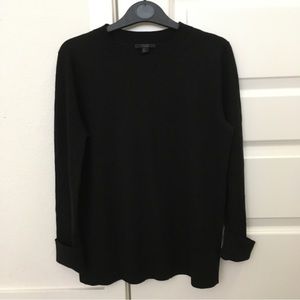 COS Classic Black Merino Wool Sweater